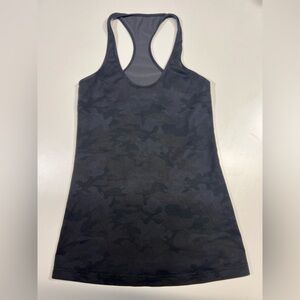 Lululemon Racerback Tank Top Color: Black Camo Women’s Size Small